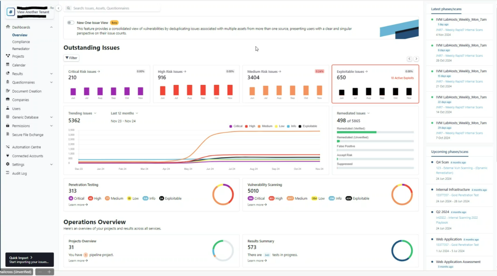 Pentest Finding Management Platform